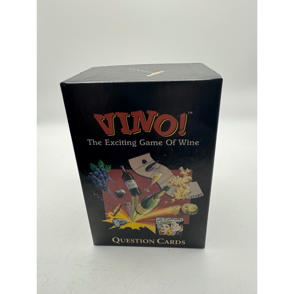 Vino The Exciting Game Of‎ Wine Question Cards Party Game